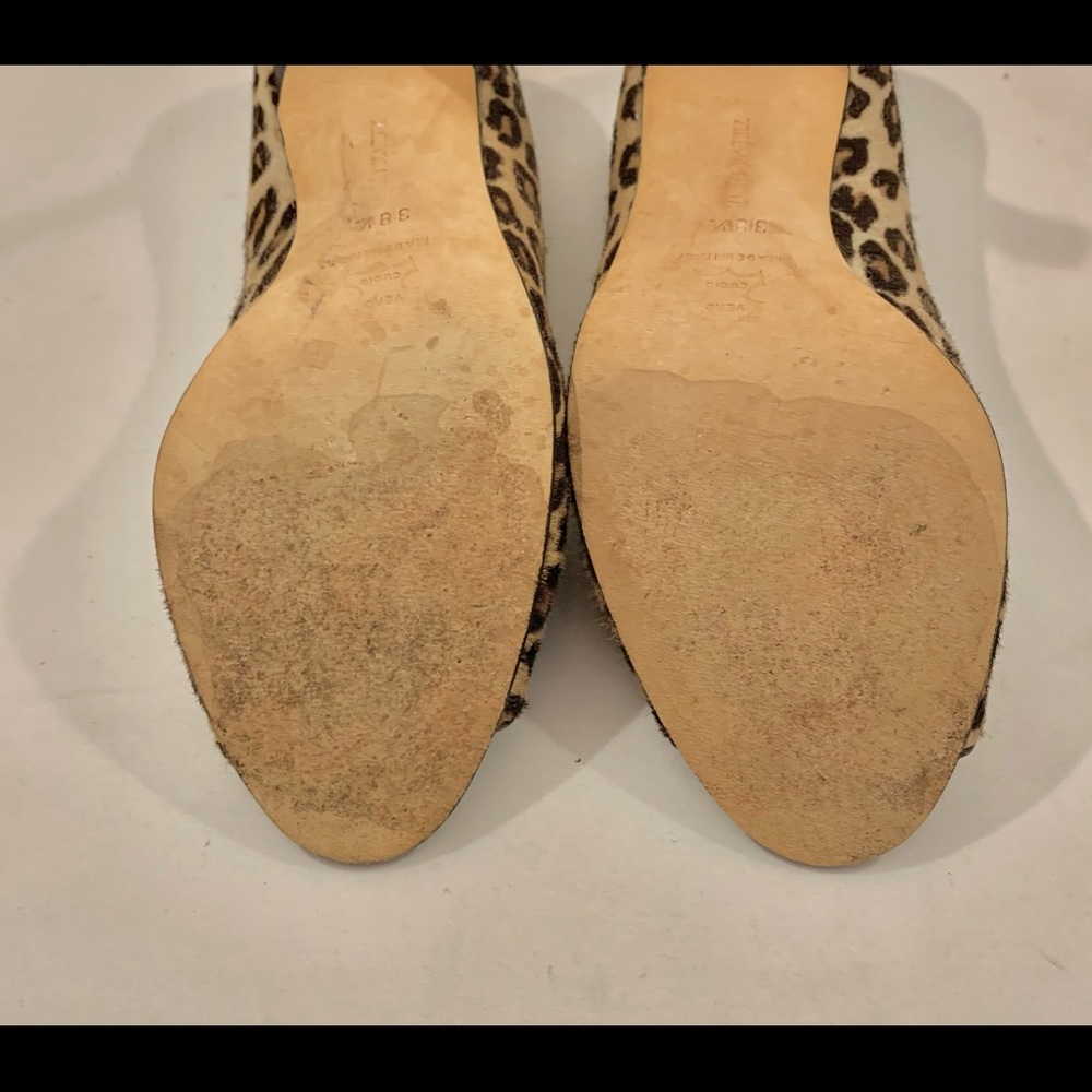 Sexy Manolo Blahnik Animal Print Pony Hair D'orsay - Picture 6 of 6